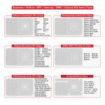 qualcomm hisilicon--mtk--samsung--emmc-universal-bga-series-73pcs