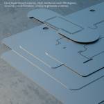 B&R IP-A06 Middle Layer Motherboard Tin Planting Platform for iPhone X / XS / XS Max / 11 / 11 Pro /