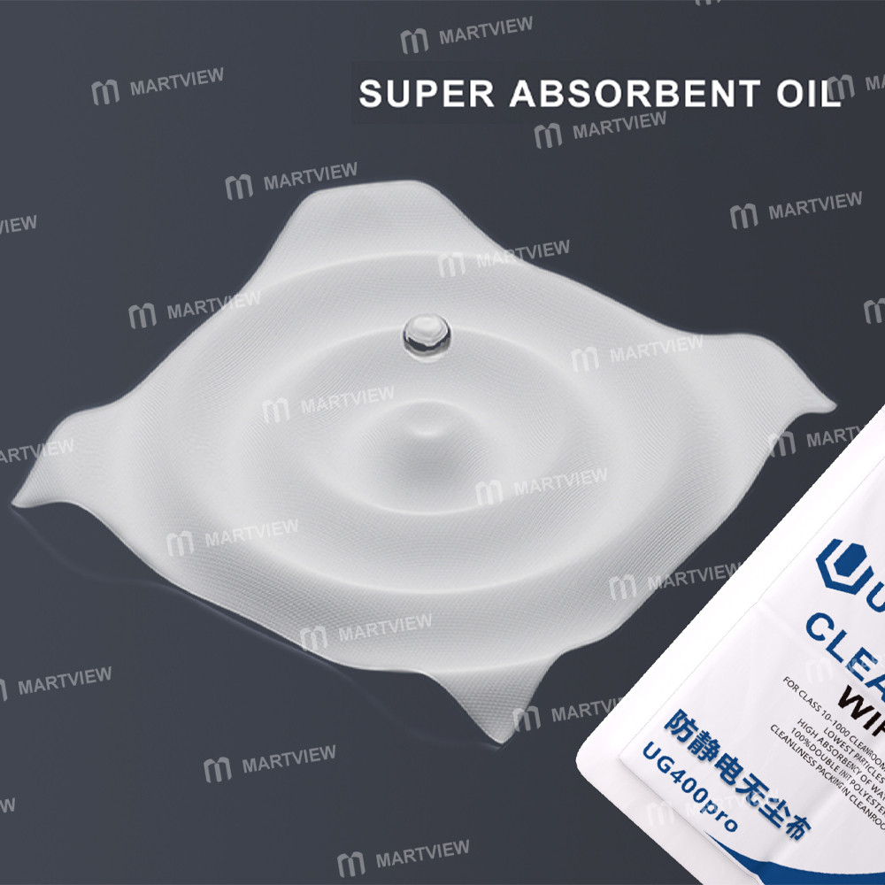 ugain ug-400pro-high-quality-anti-static-dust-free-cloth-for-glasses-screens-lenses-cleaning-2