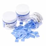 2UUL 12*12*1.5mm Heat Conducting Silica Gel Sheet for Mobile Phone Motherboard Chip- 100pcs