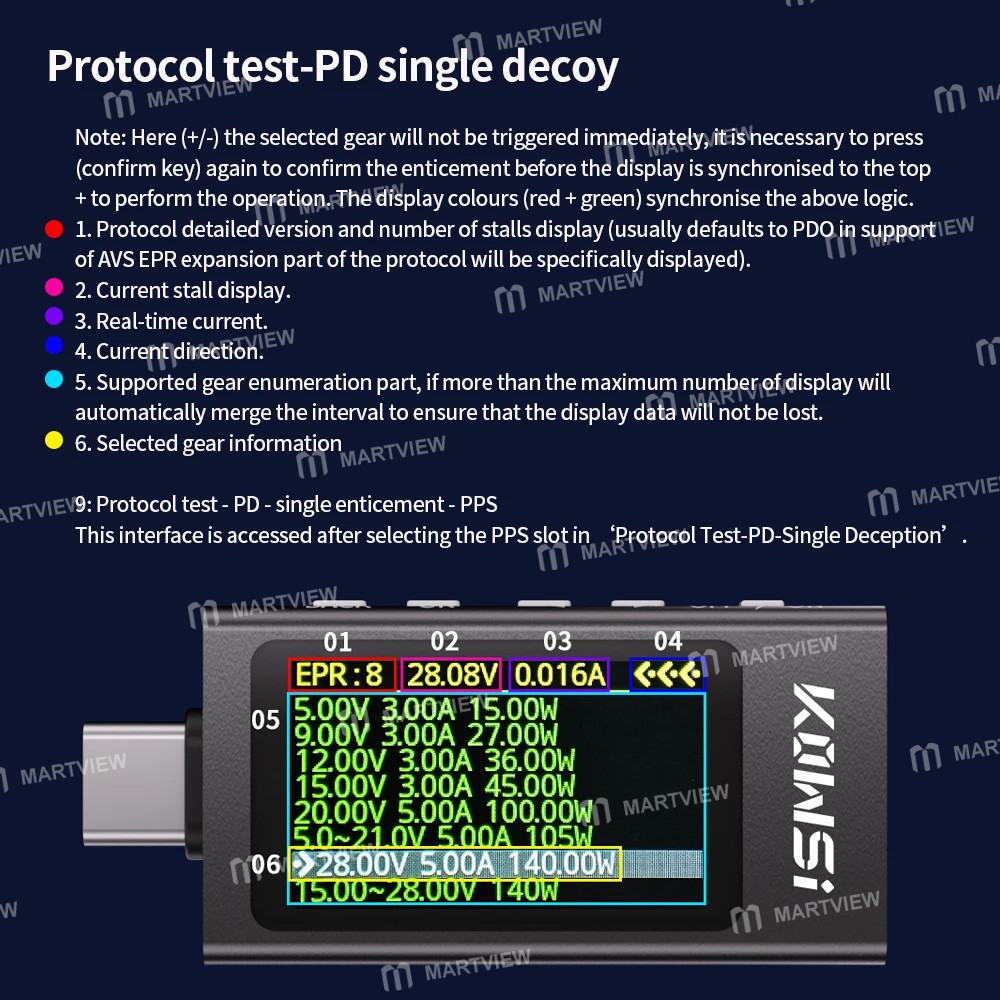 kws x1-type-c-multifunctional-voltage-current-power-meter-supports-ripple-testing-and-charging-proto