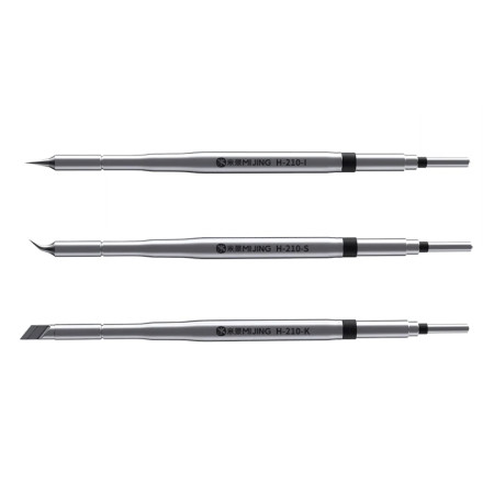 Mijing H210 Series High-Precision Copper Heating Core Soldering Tips for Mobile Phone PCB Repair