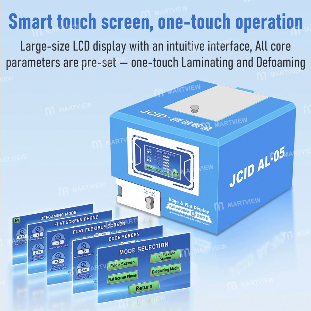 jcid al-05-9-inch-3-in-1-laminating-defoaming--uv-curing-all-in-one-machine-for-edge--flat-screen-5