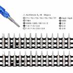 Kaisi K-1936 26-in-1 Multifunctional Precision Magnetic Screwdriver Set for Digital Product Repair