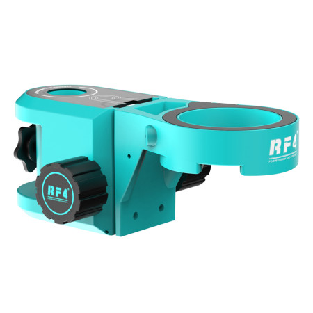 RF4 RF-A6 2-in-1 Microscope Focusing Stand with Integrated Ring LED Light for Stereo Microscopes