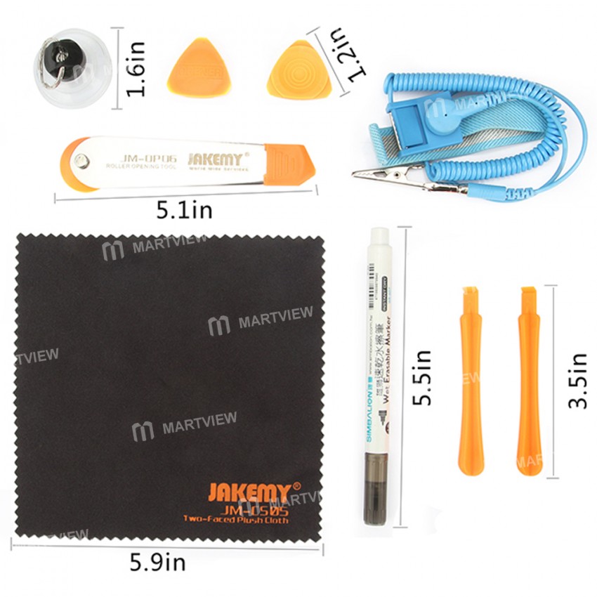 Jakemy JM-P13 54-in-1 Professional Multifunction Repair Screwdriver Tool Kit