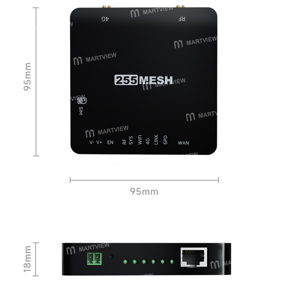 255mesh 255mg-industrial-grade-multi-channel-wireless-lorawan-gateway--4g-version-4