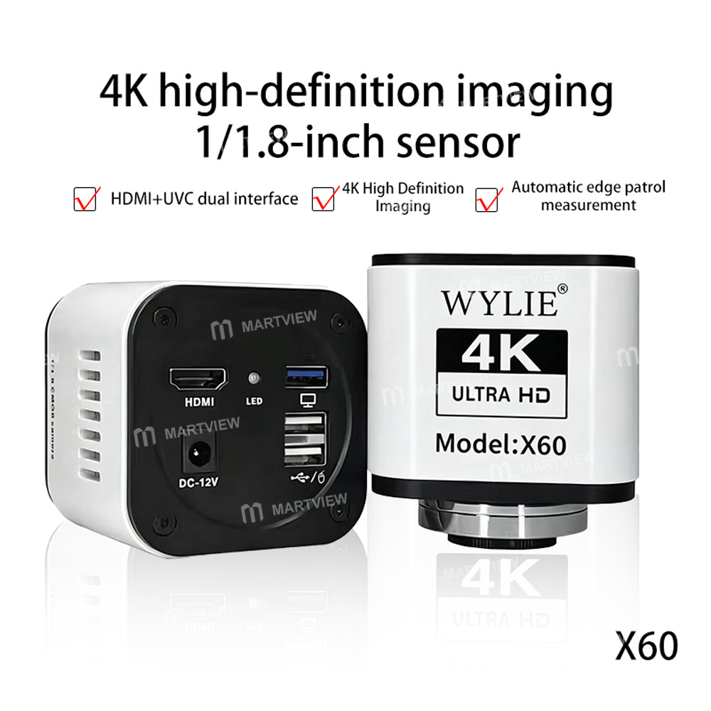 wylie x60-hdmiuvc-4k-ultra-hd-microscope-industrial-camera-with-integrated-measurement-system-10