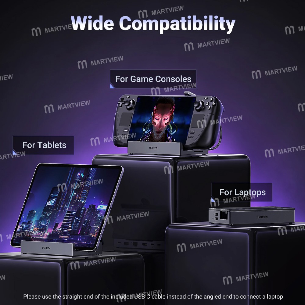 ugreen 9-in-1-type-c-to-4k-hdmi-pd-100w-handheld-gamer-mobile-phone-holder-stand-docking-station-10