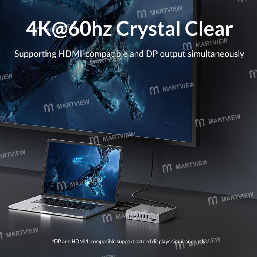 orico cdh-15h-15-in-1-multifunctional-multi-interface-4k-multi-screen-docking-station-for-macbook-pr