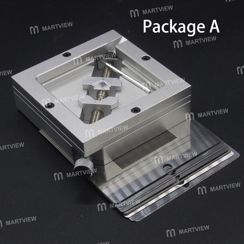 90*90mm Diagonal BGA Ball Mounting Table for Chip Rework Repair