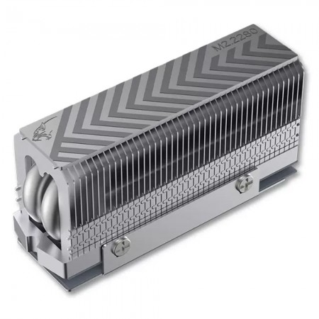 HR-10 Dual Reverse Gravity Heatpipe M.2 2280 NVMe SSD Heat Sink