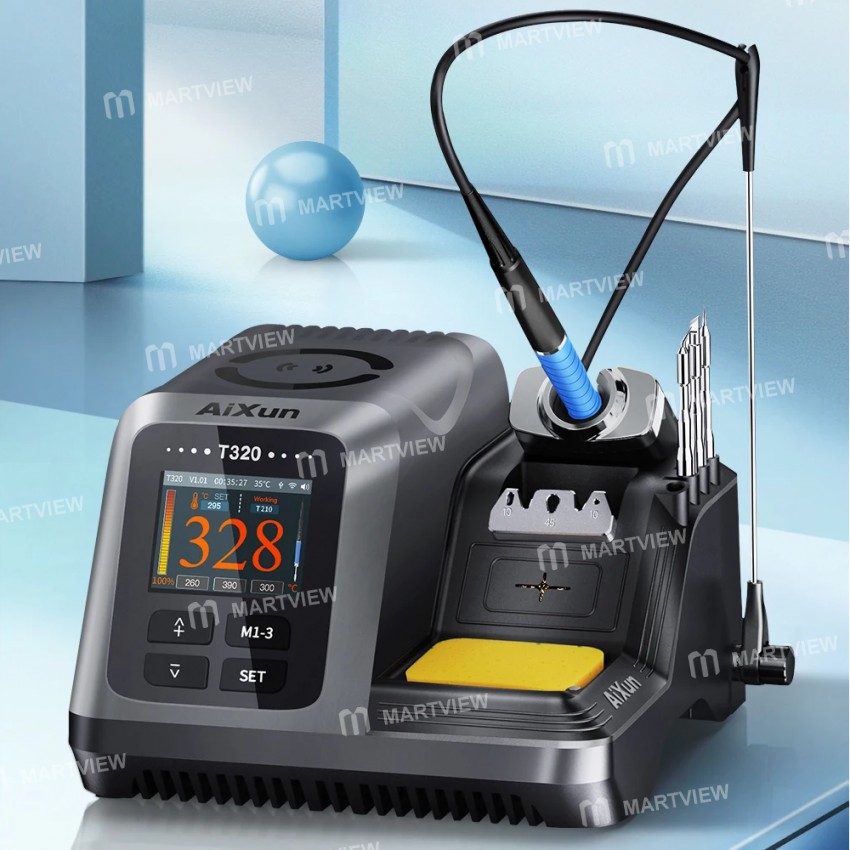 aixun t320-t210-t245-led-display-smart-soldering-station-with-200w-power-supply-5