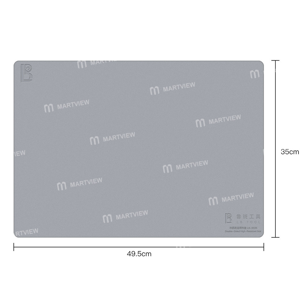 luban lb-5035-double-sided-high-temperature-resistant-silicone-repair-heat-insulation-pad-7
