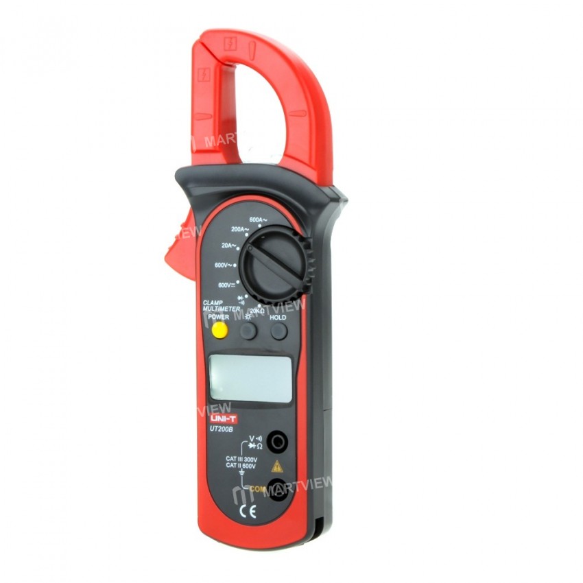 UNI-T UT200B Digital Clamp Meters LCD Backlight AC / DC Voltage AC Current Resistance Clamp Multimet