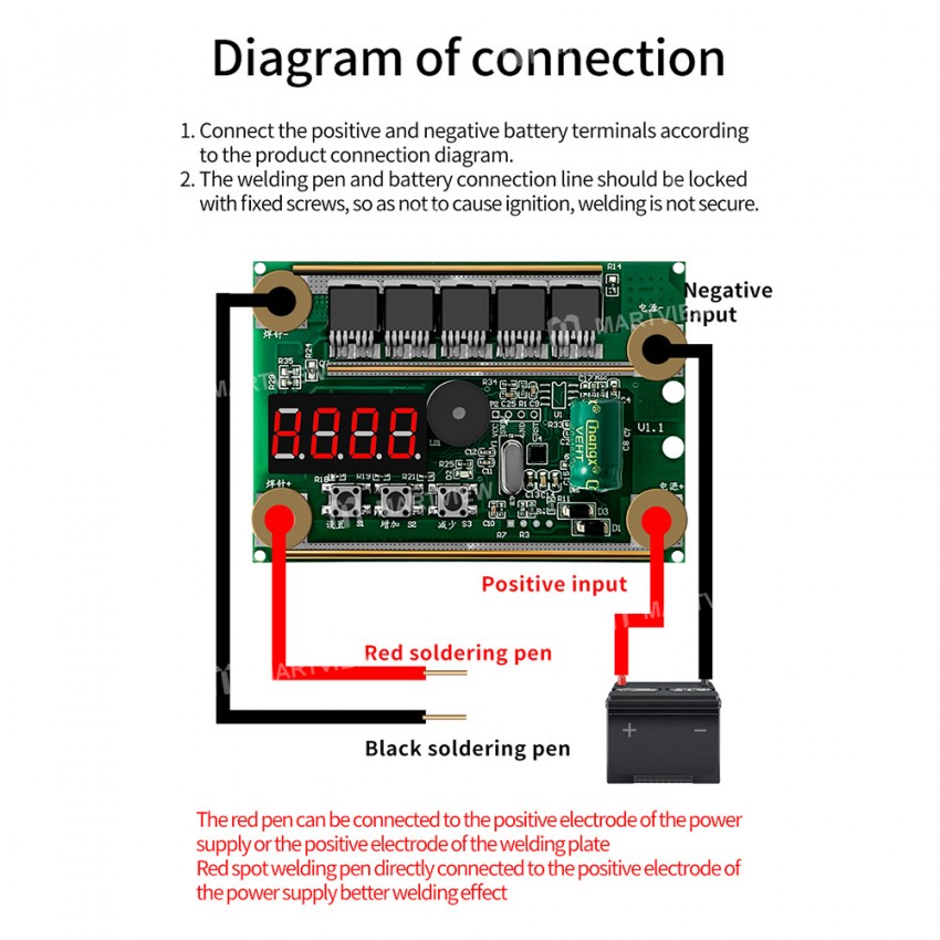 10 15v-18650-lithium-battery-intelligent-digital-spot-welder-diy-full-set-accessories-9