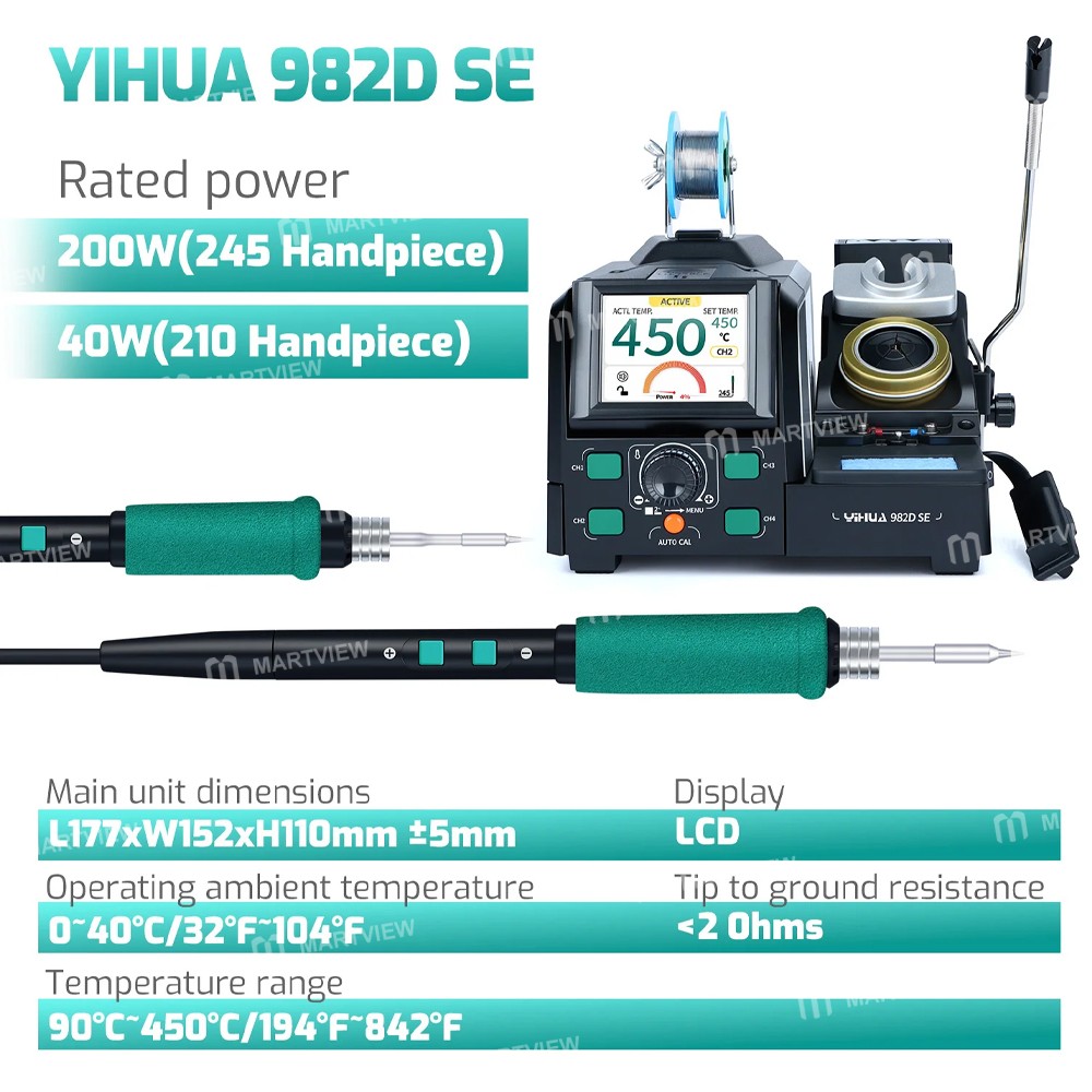 yihua 982d-se-high-power-c210-c245-color-screen-digital-display-precision-soldering-station-15