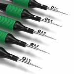 luowei little-boy-smooth-bearings-alloy-magnetic-screwdriver-set-for-mobile-phones-repair-5