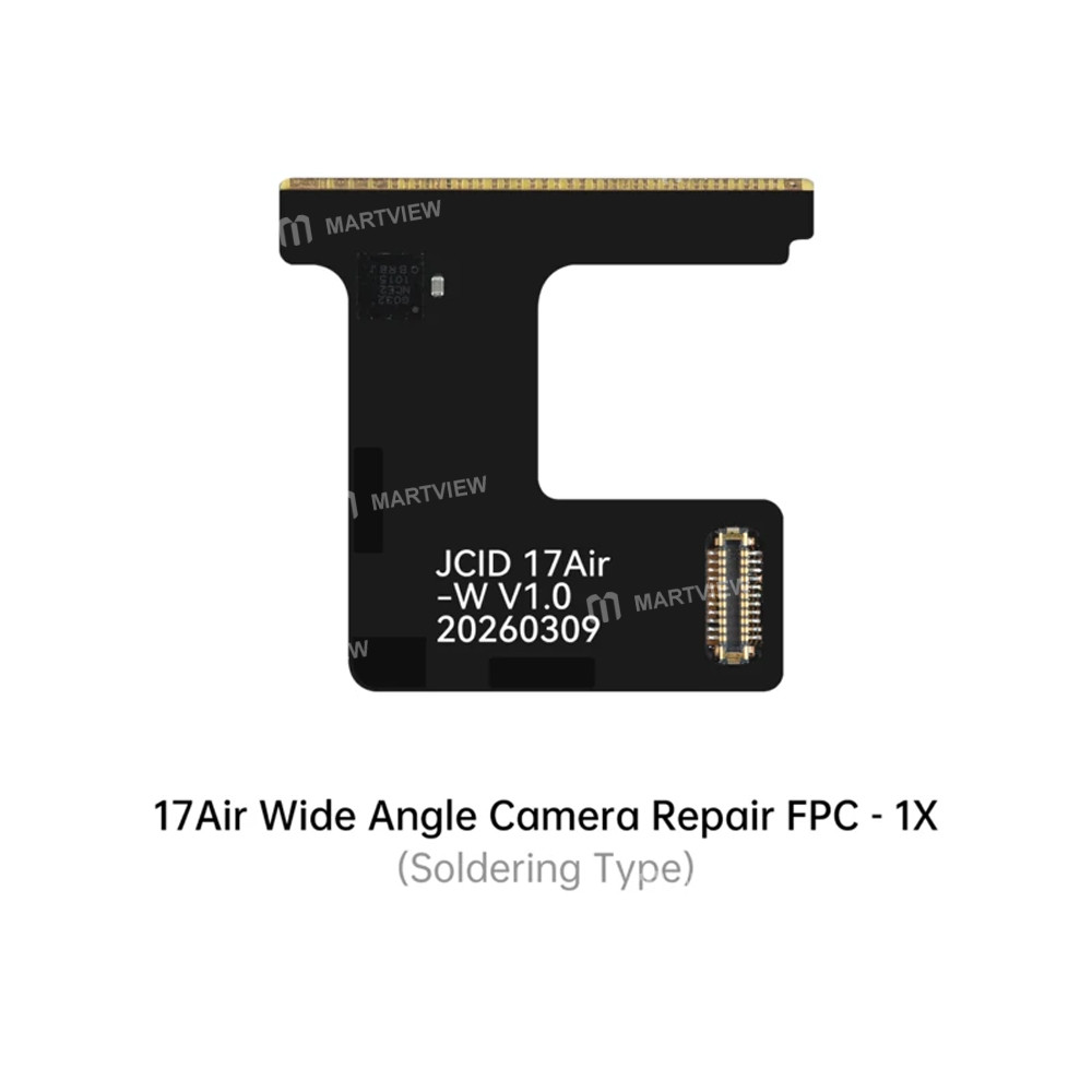 jcid front-and-rear-camera-repair-adaptor-wide-angle-camera-flex-cable-for-iphone-17-series-7
