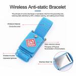 Cordless / Wired Adjustable ESD Discharge Anti Static Bracelet Electrostatic