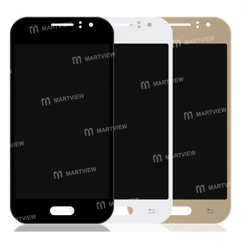 LCD Display Touch Screen Digitizer Assembly Replacement for Samsung Galaxy J1 Ace - White