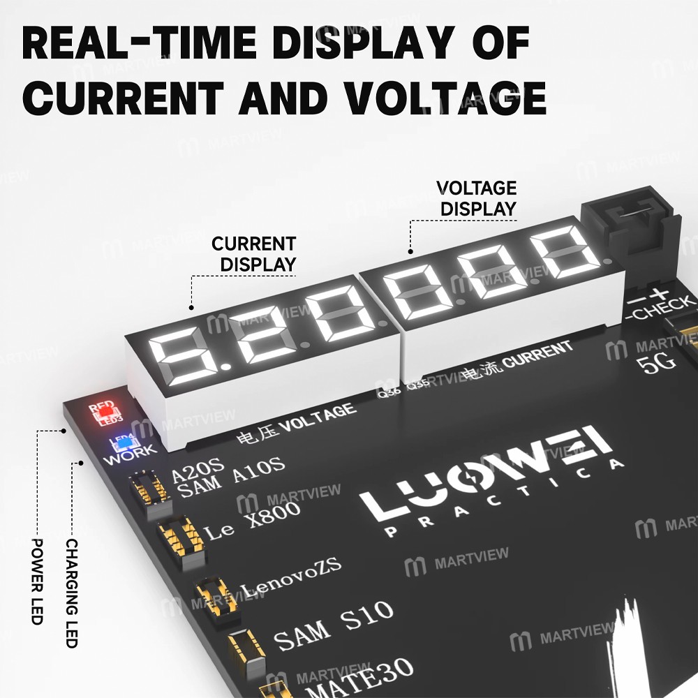 luowei lw-b03-battery-fast-charging-activation-board-for-iphone-6-to-16pm-android-3