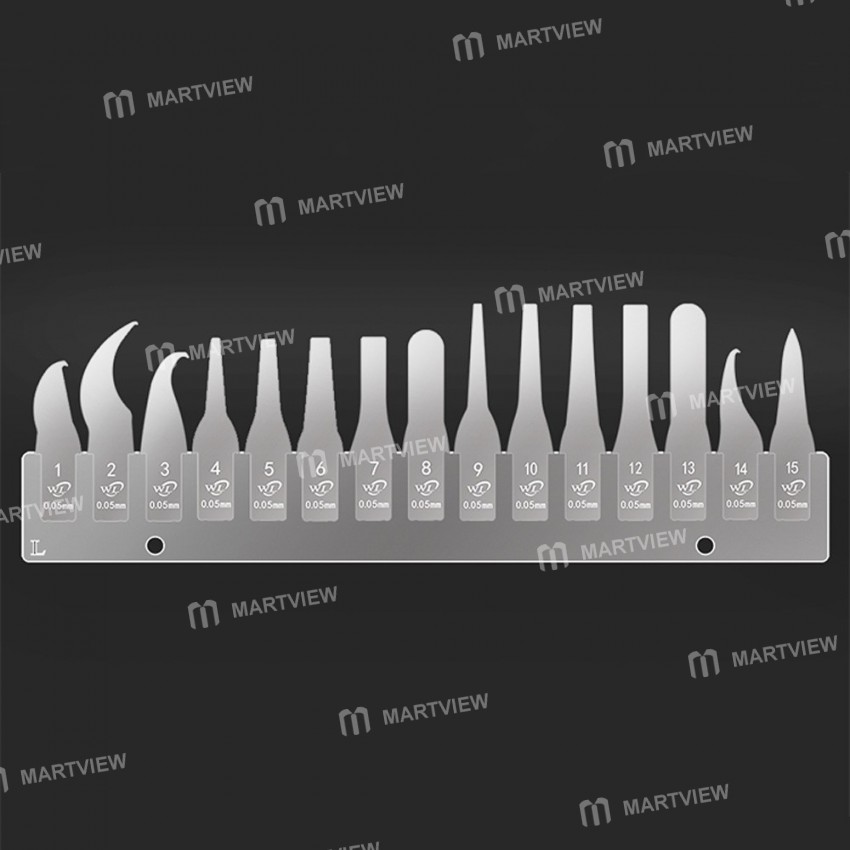 WL 0.05MM 15 in 1 iPhone Mainboard BGA A10 CPU Chip Repair Remove Tool Scraping Knife High Precision