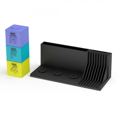 RF4 RF-ST16 Multifunctional Screwdriver Storage Rack with Stencil & Solder Paste Storage Function
