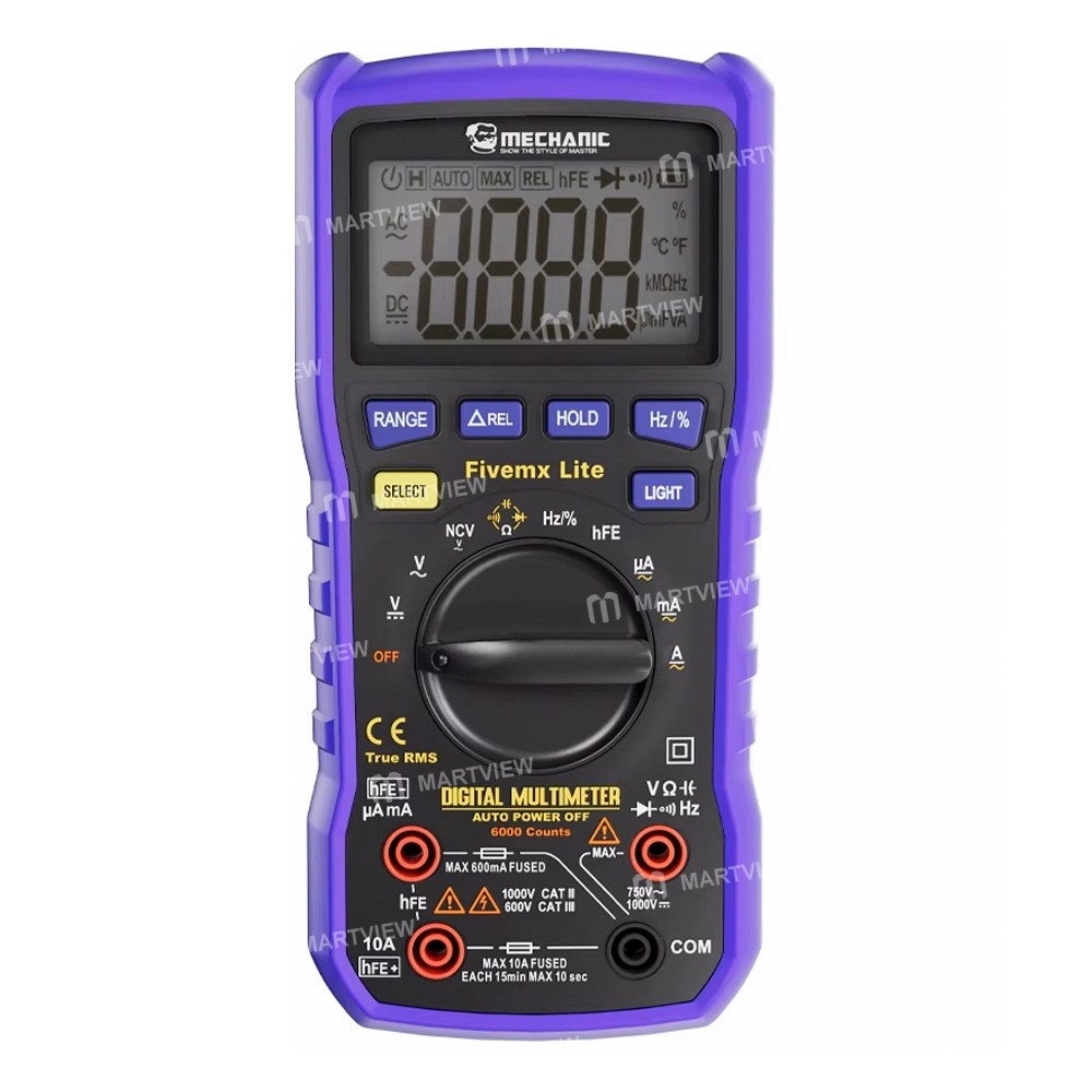 mechanic fivemx-lite-intelligent-anti-burning-auto-range-multimeter-for-ac-dc-measurement-1