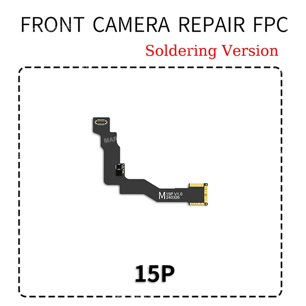 mijing zh01-front-camera-repair-fpc-flex-cable-for-iphone-14-to-15pro-max--soldering-version-11