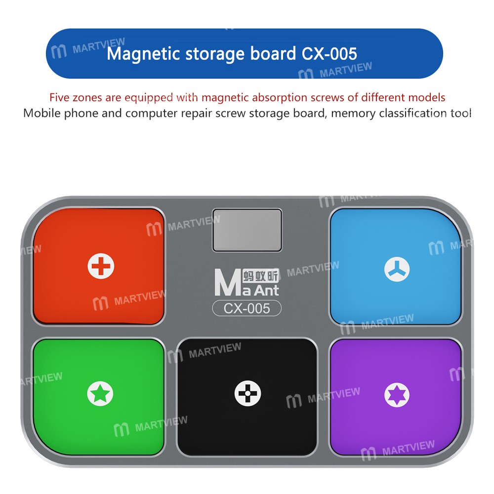 maant cx-005-screw-magnetic-flare-storage-board-for-electronic-equipment-repair-6