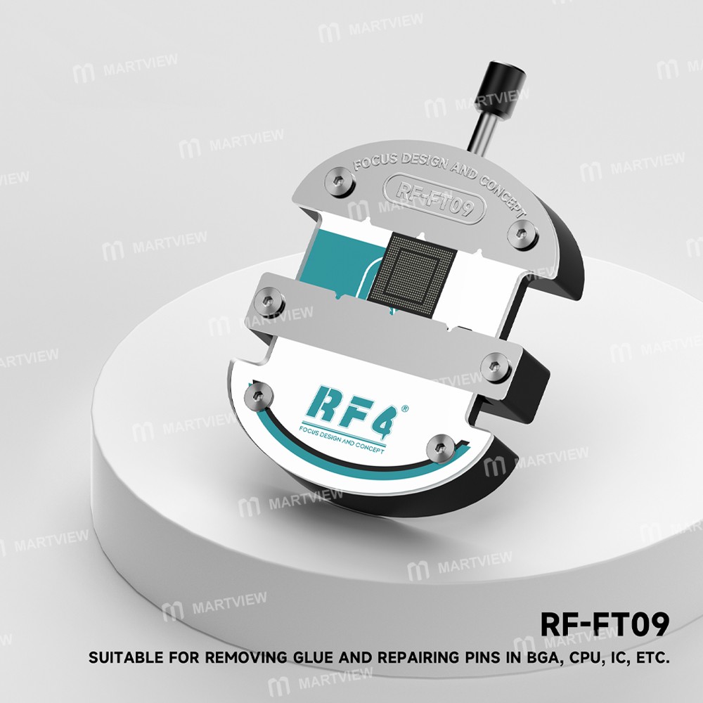 rf4 rf-ft09-trackless-planar-structure-universal-repair-fixture-for-cpu-ic-chip-de-gumming-13