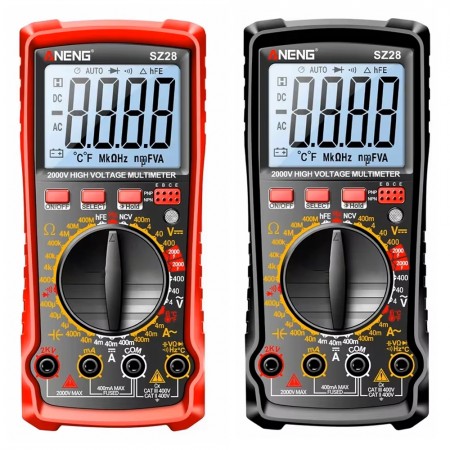 Aneng SZ28 2000V Intelligent Anti-Burn-in Multi-function High-precision Digital Multimeter