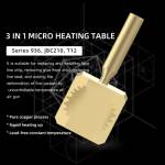 Wylie V9 Micro 3 in 1 Heating Desoldering Table For 936 / JBC210 T12 Disassembly A8-A15 CPU Position