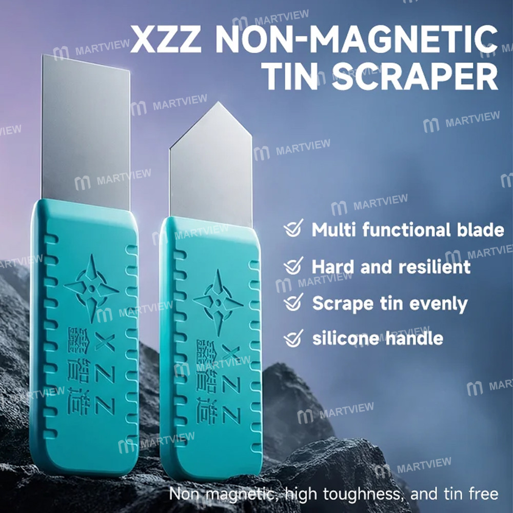 xzz non-magnetic-high-toughness-tin-scraper-for-bga-pcb-repair-2