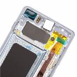 OLED LCD Display Touch Screen Digitizer Assembly with Frame Replacement for Samsung Galaxy S10 Plus