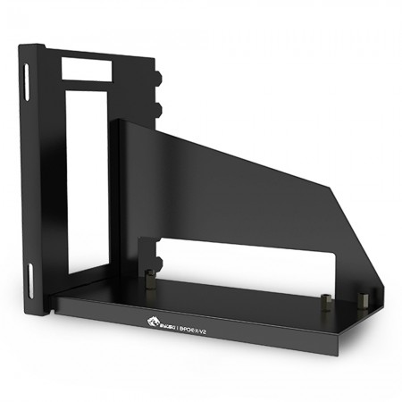 Bykski B-PCI-E-X-V2 7 PCI-E Solts Vertical GPU Reversing Bracket with Flexible Cable