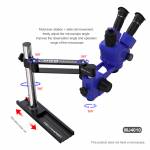 mijing mj4010-32mm-360-universal-metal-swing-arm-liftable-fixed-stand-with-slide-rails-6