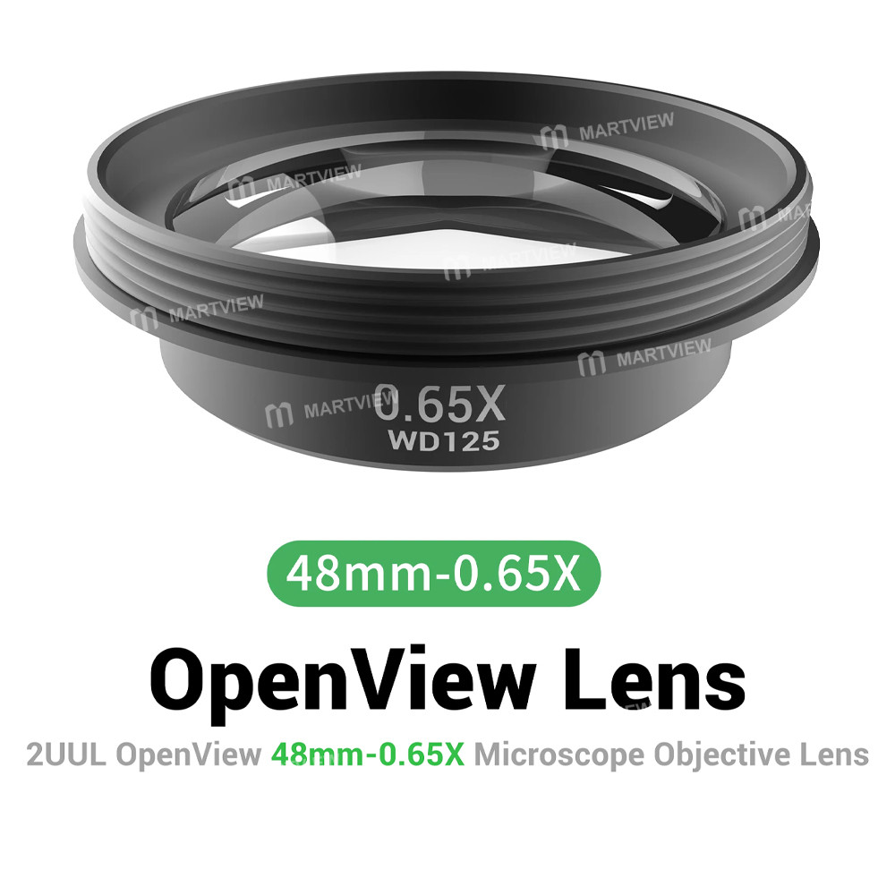 2uul ms06-openview-48mm-065x-microscope-objective-lens-working-distance-125mm-2