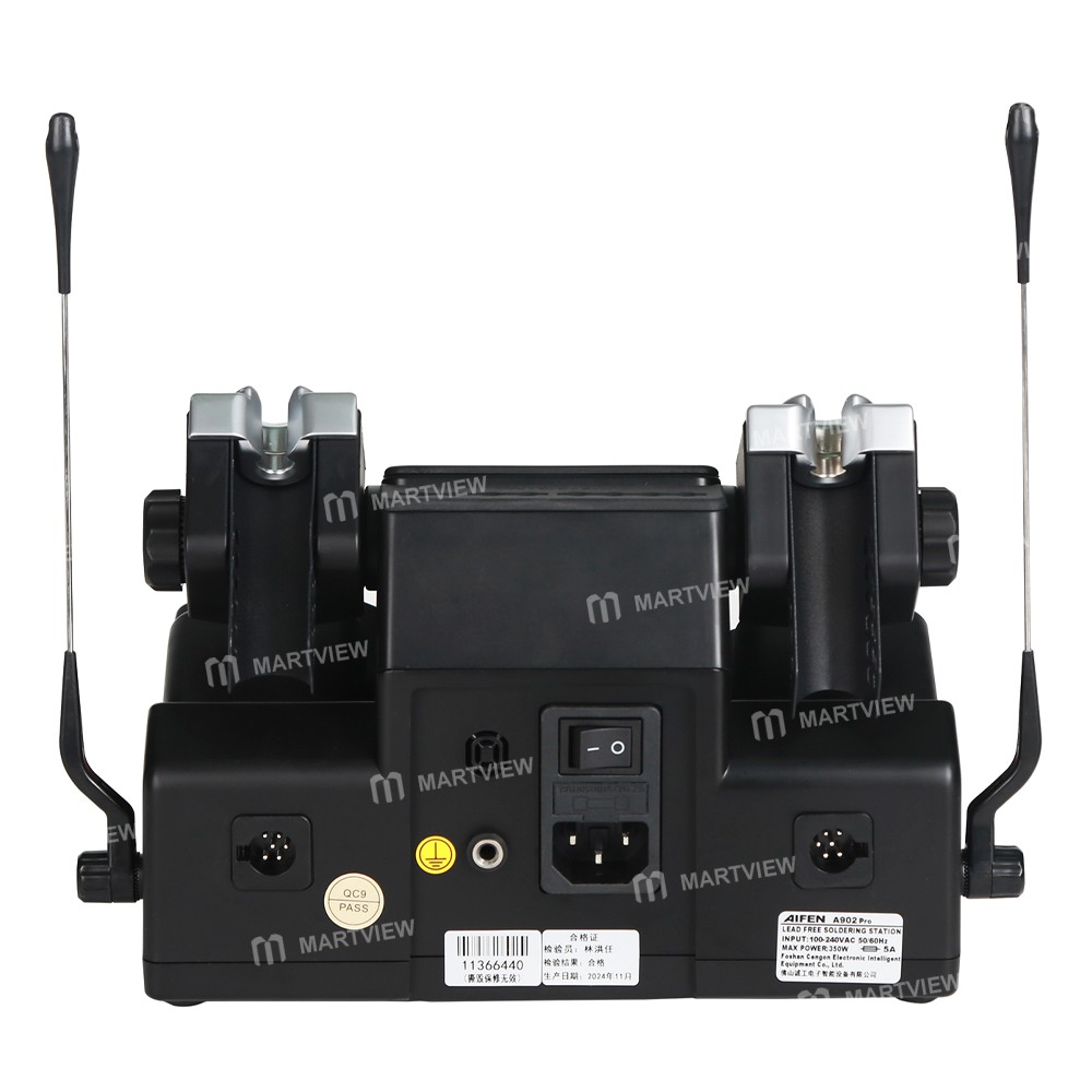 aifen a902-pro-c115-c210-c245-double-station-welding-rework-station-for-pcb-soldering-repair-5