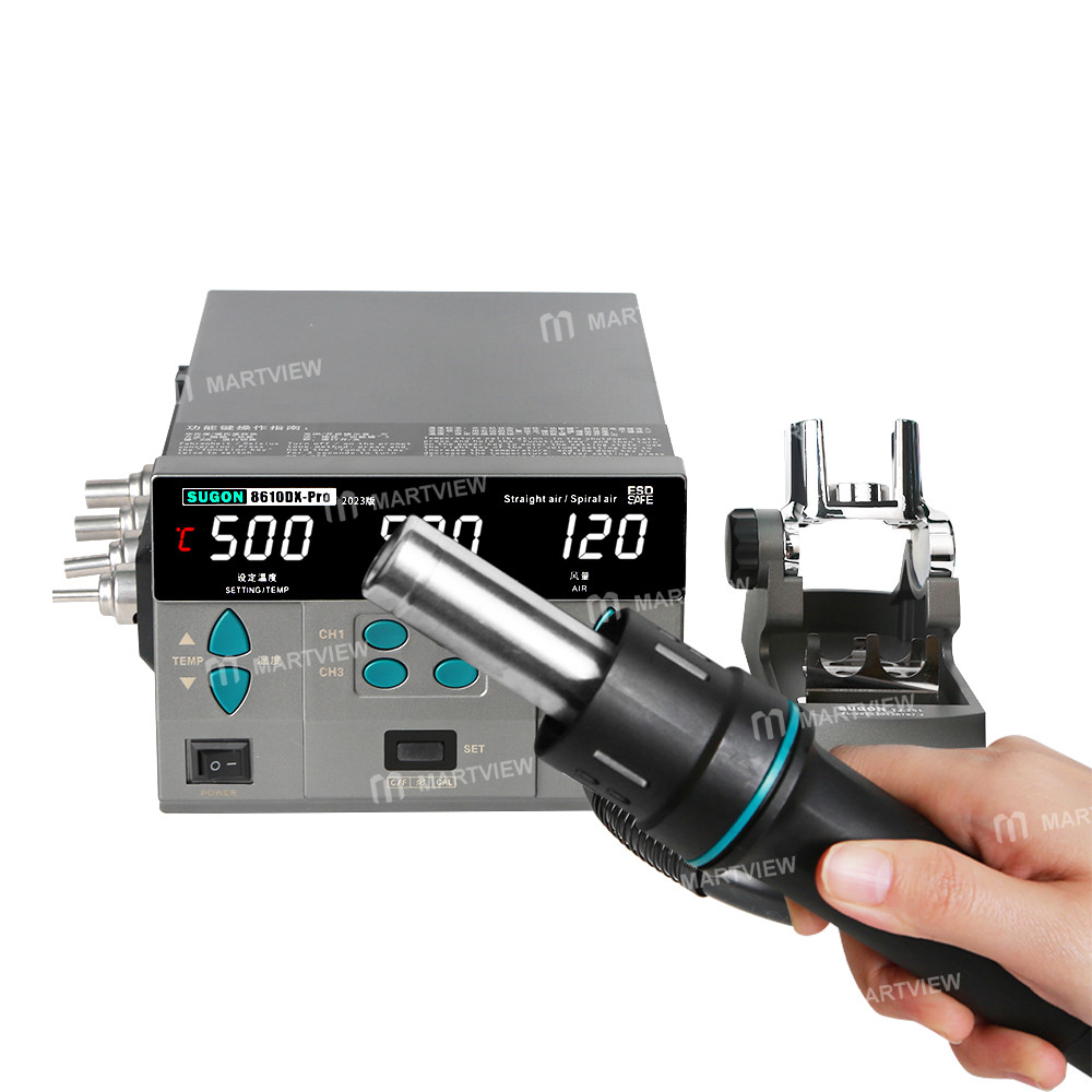 sugon 8610dx-pro-1000w-high-power-heat-gun-digital-display-desoldering-rework-station-7