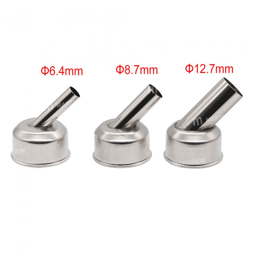 45 Degree Bent Curved Hot Air Gun Nozzles for Atten ST-862D BGA Rework Station