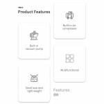 TBK-208M 3-in-1 Smart Fitting Defoamer Separator Built-in Compressor for Below 8.5-inch Screens