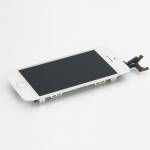 Replacement OEM iPhone 5s LCD with spareparts home button earphone camera etc white