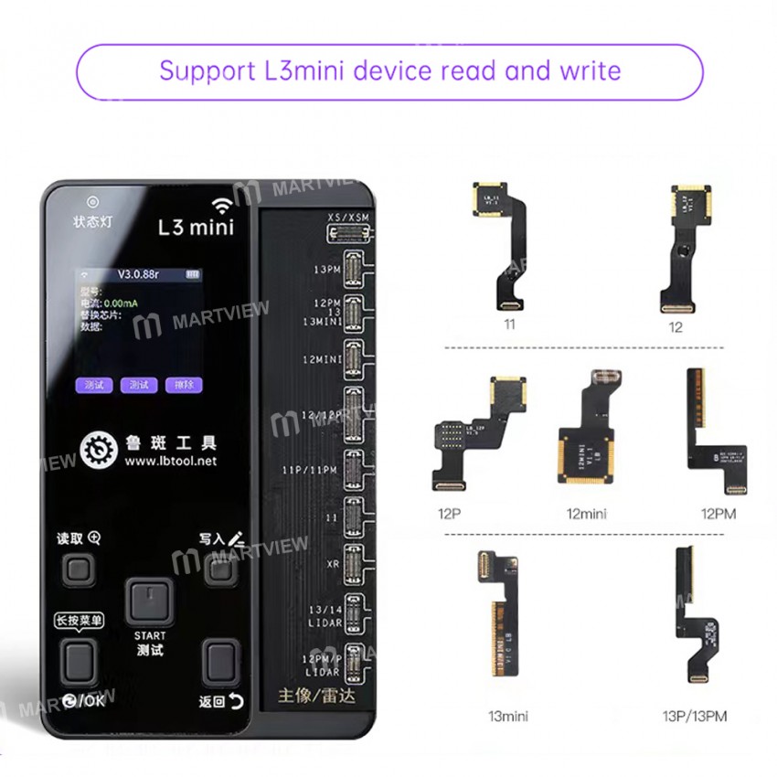 luban iphone-x-to-13pro-max-camera-non-removal-flex-cable-for-luban-l3-mini-repair-instrument-1