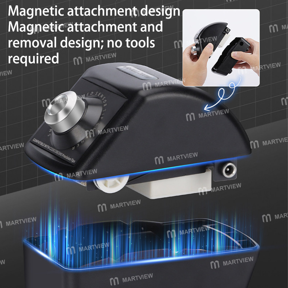 yihua 200w-smart-electric-cleaner-specifically-for-t12-c210-c245-c235-precision-soldering-iron-tips-