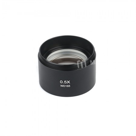 0.5X 48mm Stereo Microscope Barlow Adapter Lens