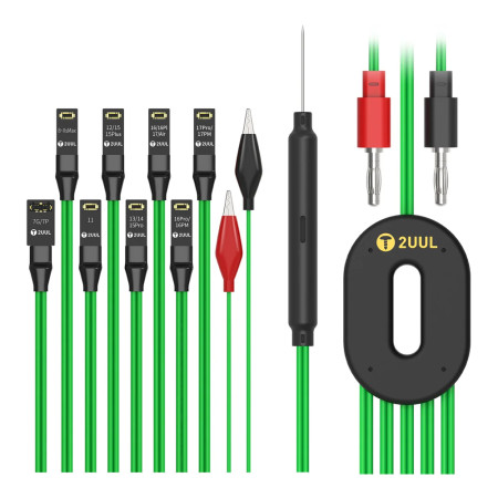 2uul PW10 IP Series 10-in-1 FPC Power Cable for iPhone 7G to 17Pro Max Power-on Test and Repair