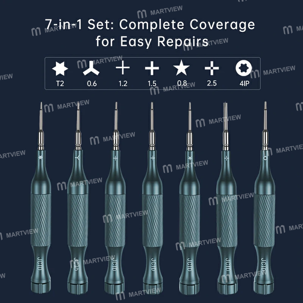 jcid s1-e-7-in-1-magnetic-precision-s2-alloy-2d-screwdriver-set-support-iphone-17-series-4