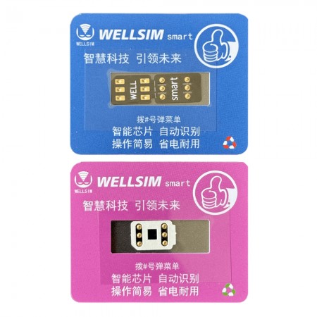 Wellsim Solve Card with Intelligent Universal Auto Mode for iPhone 13 to 16Pro Max